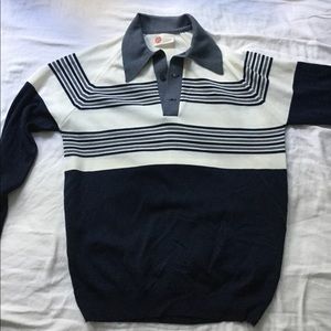 70's Vtg Sears long sleeve pull-over. Men’s medium